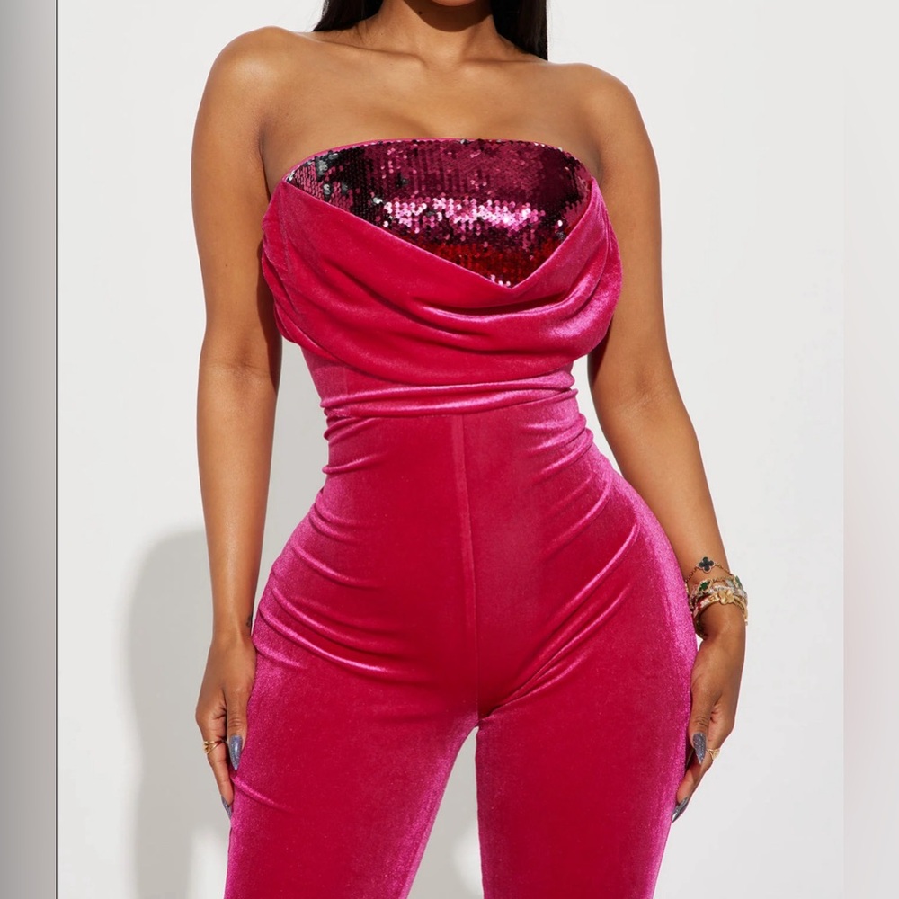 Fuchsia Jumpsuit